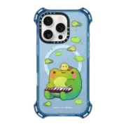 iPhone 16 Pro Bounce Case MagSafe Compatible Frog Pianist by ellievsbear