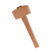 Small Mallet Punching Hammer Wooden Balanced Woodworking Child