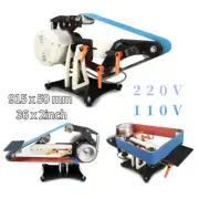 1000W Belt Sander Machine DIY Sand Grinding Polishing Knife Sharpener Polisher