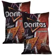 Doritos Late Night COLLISIONS 2 Tortilla Chips Loaded TACO / NACHO 9 Oz APR 2025