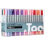 Copic Ciao Markers Assorted 72A Pack