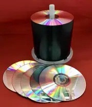 Blank CD CDR 700MB 80 Minutes Recordable Disc Media w Cover CD Sleeve X 100