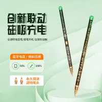 在飛比找樂天市場購物網優惠-楓林宜居 透明磁吸充電蘋果電容筆 適用安卓ipad通用觸屏筆