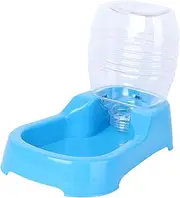 Generic Dog Water Feeder Convenient Dog Water Food Container Water Bowl for Food Bin Water Dispenser Pet Drinking Tool Pet Bowls Dog Bowl Dog Water Bottle Animal Water Feeder for Cats Blue