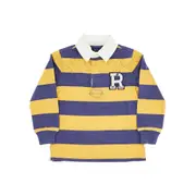 [RALPH LAUREN] RALPH LAUREN Striped cotton rugby polo shirt Kids L L
