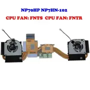 CPU GPU FAN&Heatsink For CLEVO NP70HP 6-31-NP7HN-102 DFS5K223052831-FNTS FNTS