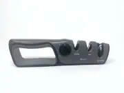 Simple Sharp Adjustable Angle 24-48° Kitchen Knife & Scissor Sharpener | Dual...