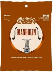 Martin Retro M465 Medium Gauge. Monel Wound Mandolin Strings, 11-40