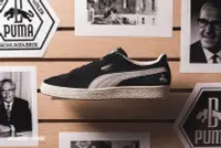 在飛比找Yahoo!奇摩拍賣優惠-Puma Suede Classic Rudolf 黑白 刺