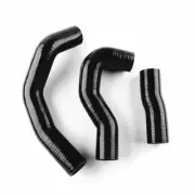 Black For Mitsubishi L200 2.5 TD 4WD Intercooler Turbo Silicone Radiator Hoses