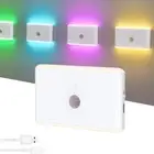 Rechargeable Motion Sensor Night Light 3.7inch LED Night Light Bathroom