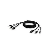 TAA HDMI/USB/AUD CBL,HDMI M/M; USB A/B, 10'