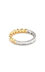 [Yvonne Leon] Alliance 18K White and Yellow Diamond Ring
