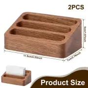 Wood Desktop Business Card Holders Smooth Desktop Business Card Stands for weCFF