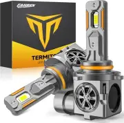 Termitor 9005/HB3 LED Bulbs 30000LM 800% Ultra Brightness 11 Halogen Size 650...