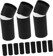 LAPYAPPE 12Pcs Round Cardboard Tube with Lid Essential Oil Packaging Box Cylinder Container for Tea and Crafts and Stylish Packaging