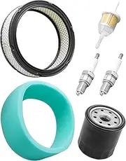 Engine Maintenance Kit Fit for John Deere 316 318 420 Onan B43 P216 Some 16-20 HP Engine Tractors, Air Fuel Oil Filter Replace AM106953 140-2628 140-1228 AM116304 AM101207
