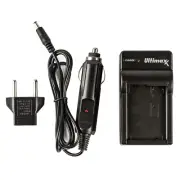 Travel Battery Charger AC Adapter for Panasonic Lumix DMC-GH2 G5 G6 GX8 FZ200