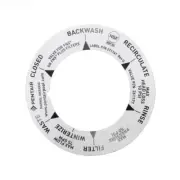 Pentair 271141 Label for 1.5" Multiport Valve, Decal Only