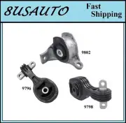 3PCS MOTOR & TRANS MOUNT FIT 2012-2016 HONDA CR-V 2.4L - AUTO TRANS. (for: Honda)