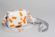 Virgil Abloh 2019 "Off White" MCA Lines Flap Bag Brand New NWT w/dust bag RARE!