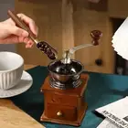 Small Manual Coffee Grinder Retro Mini Coffee Bean Mill for Bar Kitchen Cafe