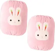 Arm Oversleeves Covers | Cartoon Plush Rabbit Arm Sleeves | Arm Sleeves Covers Protector, Reusable Kitchen Sleeves, Clothes Sleeve for Kids Girls Yongbao