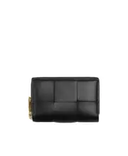 Weave a zipper purse One size Black