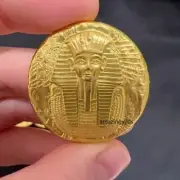 Ancient Egypt Artum, the sun god Gold coin Copper alloy Imitation ancient coins