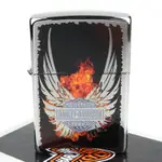 【ZIPPO】美系~哈雷~HARLEY-DAVIDSON-翅膀圖案設計打火機