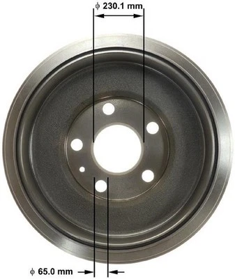 Bendix Premium Drum And Rotor Brake Drum P N Pdr0848