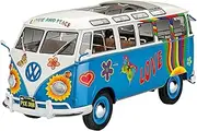 Revell 1:24 Scale Vw T1 Samba Bus Flower Power Model kit