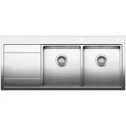 Blanco Double Bowl Sink With Drainer DIVON8SRK5