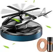 Helicopter Solar Car Air Freshener | Solar Fragrance Car Air Freshener, Rotation Car Perfume Diffuser Ornament for Car, RV, Truck