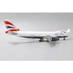 鐵鳥俱樂部 JC WINGS 1/400 英國航空 BRITISH AIRWAYS 747-8F G-GSSE 開鼻頭