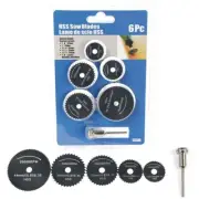 Rotary Drill Cutting Tools High Speed Steel Circular Disc Black Mini Saw Cutter