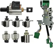 Transmission Valve Body Solenoids Kit 33446-JF011 JF011E RE0F10A F1CJA CVT Compatible for Nissan Altima Sentra Dodge
