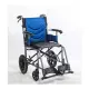 【輪椅】 均佳鋁合金輪椅看護型JW-230F 背可折 固定扶手