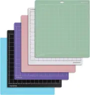 Hcskoss 6Pcs Adhesive Cutting Mat 12X12 Inch Standardgrip Lightgrip Stronggri...