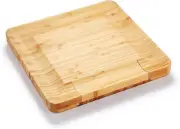 Bamfitwell Bamboo Cheese Board w/Stainless Utensil NEW Buy one get one free