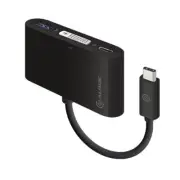 O-Alogic USB-C MultiPort Adapter to DVI/USB 3.0/USB-C with Power Delivery (60W)