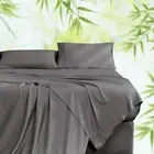 Bamboo Sheets Set King Single Size,100% Cooling Bamboo Sheet Set for Hot Sleeper