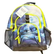 Pottery Barn Teen Gear-up Storm Recycled Backpack Large Blue Lightning 17" #9660