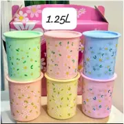 TUPPERWARE ONE TOUCH SPRING COLLECTION SET 1.25L ( 6pcs)