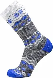 [Pure Athlete] Kids Ski Socks - Warm Skiing Snowboard Sock for Boys and Girls, Merino Wool