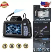 IP67 Waterproof Borescope with 16.4ft Cable & 2MP HD Screen for Inspections