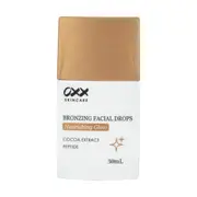 OXX Skincare Nourishing Glow Bronzing Facial Drops 30ml - Cocoa Extract & Peptide