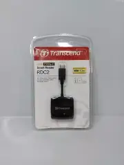 Transcend RDC2 Card Reader USB Type C for SD/SDHC/SDXC/Micro SD SDHC SDXC US