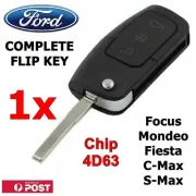 FORD Transponder Remote Flip Key BF FG Falcon Territory Mondeo FPV Focus Fiesta