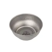 MOBI GARDEN Titanium Plate & Bowl, Titanium Dining Bowl (300ml）